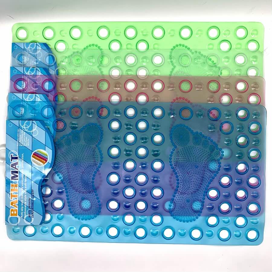 Anti-slip Bath mat foot prints - 110343