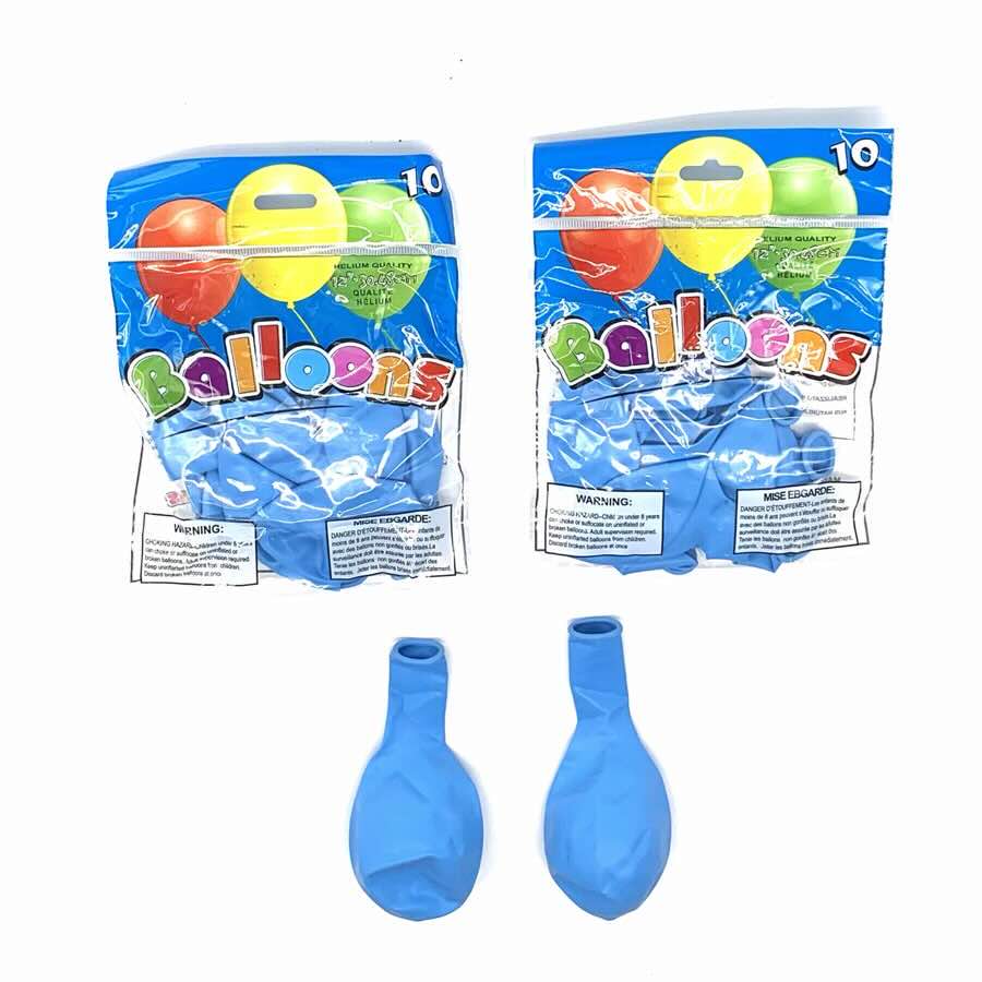 Ballons 10pc light blue - FK-0865-038