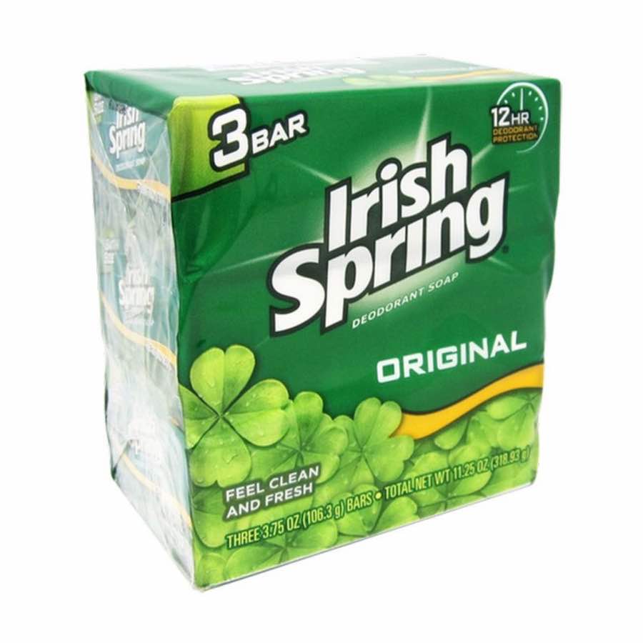 Irish spring 3pk original soap 3.7oz - 14108