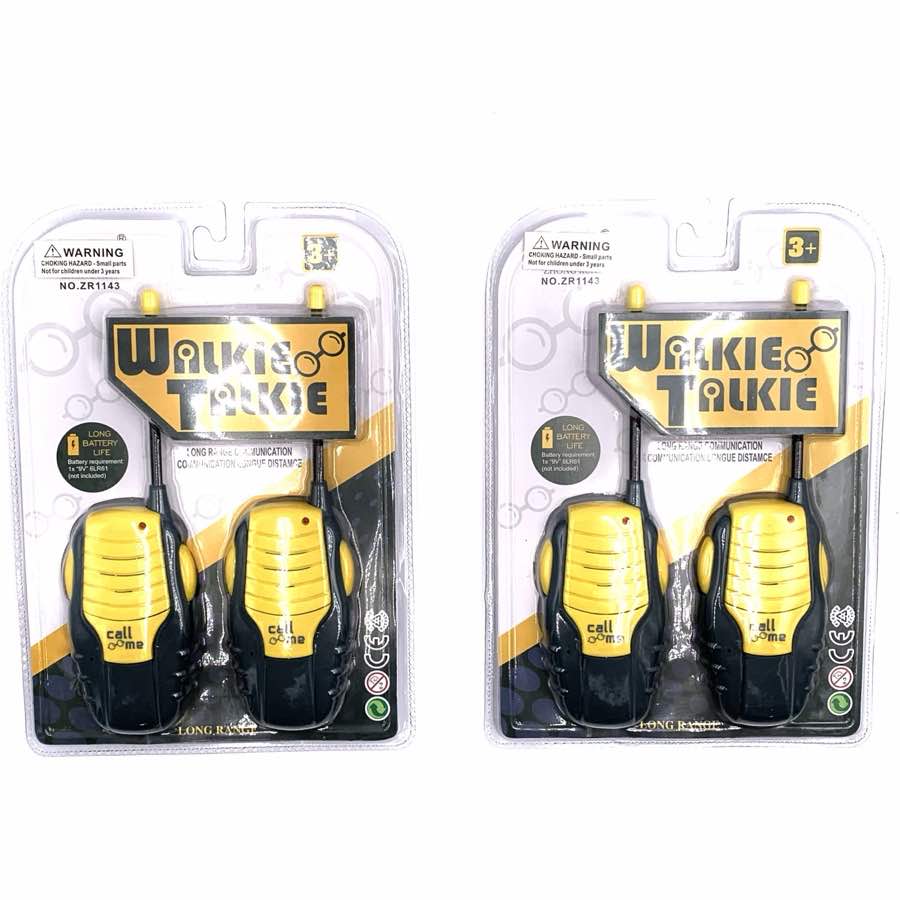 Yellow walkie- talkie (Up to 262FT) - ZR1143