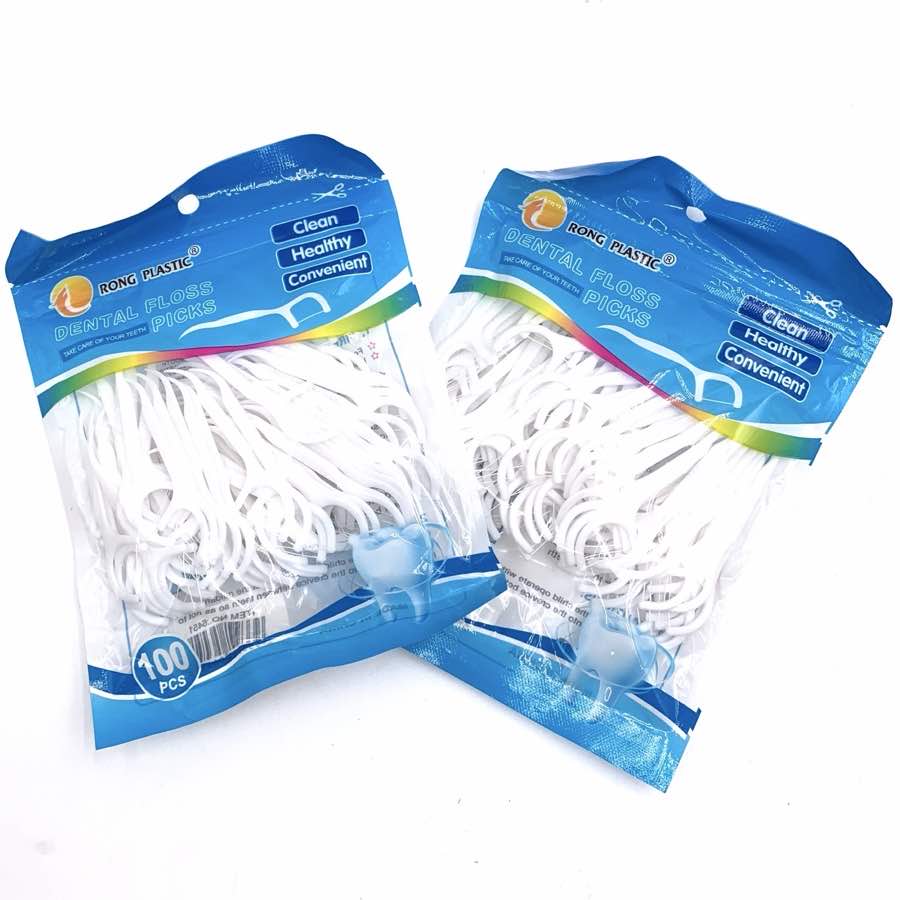 Plastic dental floss 100pc - 505917