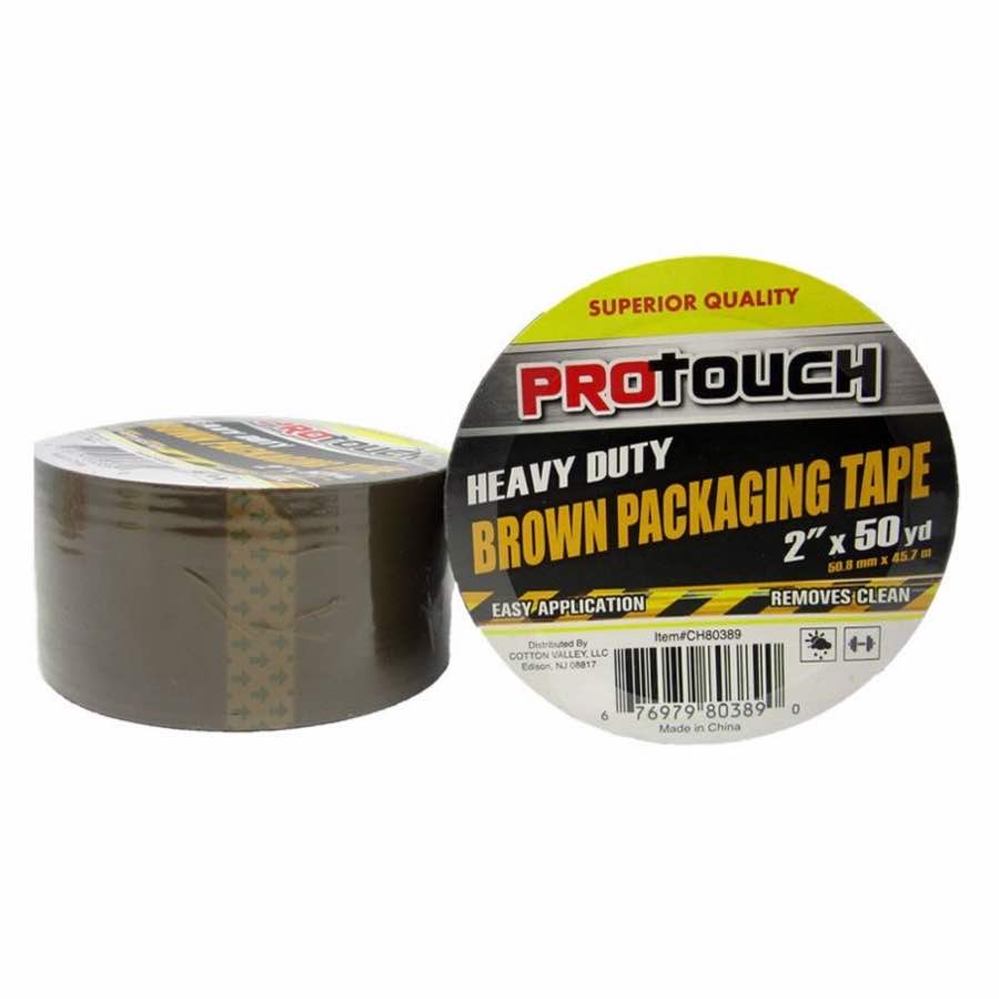 Tape 2"X 50 YD Brown Parking Tape - CH80389